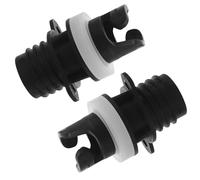 MAJORMENCH 2 Pièces Adaptateur de Valve d'air pour Pompe Kayak et Bateau Gonflable, Connexion Rapide Étanche, Compatible Sup, Compact et Portable, pour Activités Nautiques