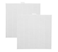 MAJORMENCH 2 Pièces Filtre de Rechange pour Aspirateur Table Ongle Filtre Réutilisable pour Collecte Poussière Manucure Installation Facile