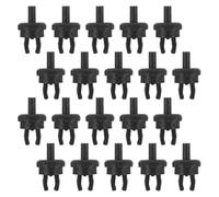 MAJORMENCH 20 Pièces Clip de Fixation pour Coffre de Voiture Sangle Élastique Extensible, Fixation Sécurisée et Solide pour Maintien le Coffre