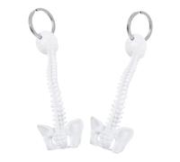 MAJORMENCH 2pièces Porte-clés Colonne Vertébrale Pour Étudiants Médecine Modèle Humain Plastique Outil Étude Original Et Pratique