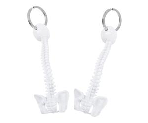 MAJORMENCH 2pièces Porte-clés Colonne Vertébrale Pour Étudiants Médecine Modèle Humain Plastique Outil Étude Original Et Pratique