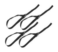 MAJORMENCH 4 Pièces Sangles de Poignet pour Bâtons de Ski et Trekking, Design Réglable en Nylon, Bandoulière Réutilisable pour Activités de Ski et Plein Air