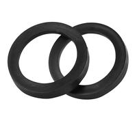 MAJORMENCH Anneau D'espacement pour Haut-Parleur 3,5 Pouces en Plastique, Coussinet D'entretoise pour Montage A-Pilier Voiture, Paire de Supports Stables Anti-Vibrations pour Amélioration