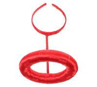 MAJORMENCH Bandeau Ange de Fête Rouge en Tissu Léger Design Unique et Travail Délicat, Confortable pour Femmes et Filles, Accessoire Saint-valentin et Célébrations
