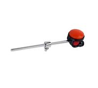 MAJORMENCH Batteur de Pédale de Grosse Caisse Tête en Silicone Rouge Solide et Consistante, Accessoire pour Styles de Musique et Batteurs Exigeants