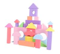 MAJORMENCH Blocs de Construction Souples en Eva pour Noël ou Anniversaire 52 Pièces pour Développer la Pensée Logique Capacités Cognitives Jouet Éducatif pour Tout-Petits de 1 à 3 Ans