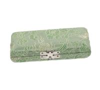 MAJORMENCH Boîte à Anches pour Hautbois Verte Soie avec Aération Respirante Protection et Surface Lisse pour Accessoires Dinstruments de Musique