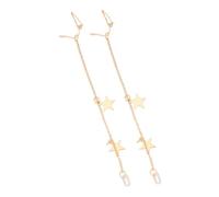 MAJORMENCH Boucles d'Oreilles Pendentif d'Oreille Chic Anti-Perte, Support sans Fil pour Écouteur, Alliage, Style Unique, pour Fêtes ou Sport