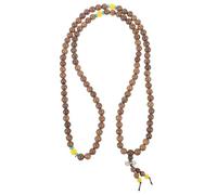 MAJORMENCH Bracelet Décoratif en Bois 108 Perles Unisexe Bracelet Robuste pour Homme et Femme Bijoux de Main Artisanal Accessoire Léger et Résistant pour Usage Quotidien et Présent