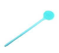 MAJORMENCH Brosse de Bain pour Exfoliation et Massage en Silicone avec Long Manche Brosse Dorsale Double Face avec Trou Suspendre, pour Femmes et Personnes Âgées