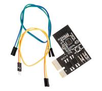 MAJORMENCH Carte de Démarrage à Distance pour Ordinateur Alimentation par Interrupteur Pc, Design Compact en Plastique et Puce Intégrée, Compatible Ordinateurs à Fente Carte