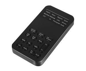 MAJORMENCH Carte Son Portable Mini pour Téléphone et Ordinateur, Changeur de Voix Multifonction 8 Effets Sonores, Bouton Réglage Fin, Compatible Dc5.00, Usage Gaming et Diffusion en Direct,