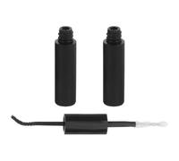MAJORMENCH Colle à Faux Cils Noir à Séchage Rapide Design Double Embout en Plastique pour Extensions de Cils Professionnelles et Scellant pour Maquillage des Yeux