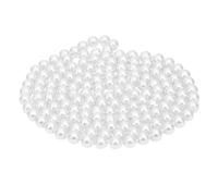 MAJORMENCH Collier Long de Perles Simulées Blanc 1,5 M pour Femme Style Rétro Brillant sans Décoloration, Décoration pour Pull et Robe