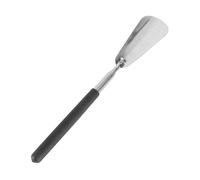 MAJORMENCH Couvre Pied Acier Inoxydable avec Manche Réglable Outil Extensible pour Chaussures Long Pied Métallique pour Personnes Âgées et Soulagement Dos