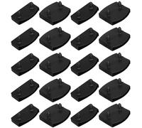 MAJORMENCH Embouts de Lattes en Plastique Noir pour Sommier, Lot de 30 Set de Set de Pièces, Accessoire de Remplacement Antidérapant pour Cadre de Lit, Fixation Solide pour Lattes de Lit