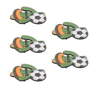MAJORMENCH Épingles Coupe du Monde 2026 en Alliage Vert, Lot de 5 Cactus Stylisés pour Vêtements et Chapeaux, Décoration Polyvalente et Solide pour Fête de Football