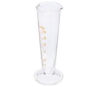 MAJORMENCH Éprouvette Graduée de Laboratoire en Verre 10ml, Facile à Lire et Multi-usage, Outil D'expérimentation Précis pour Mesures Cuisine ou Laboratoire Couleur Couleur Aléatoire