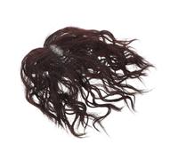 MAJORMENCH Extension Bande Adhésive Cheveux Naturel Bouclés, Pièce Unique Légère et Fine, Look Naturel et Facile à Coiffer