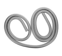 MAJORMENCH Gaine de Protection Flexible en Acier Inoxydable 304 pour Câbles et Fils, Résistance à l'abrasion, Maison et Home Cinéma, Couleur Argenté
