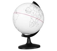 MAJORMENCH Globe Décoratif Vierge à Colorier pour Garçon Et Filles Et Étudiants, Modèle PVC 14,16 Cm, Multifonction Pédagogique, Activité Créative Éducative,