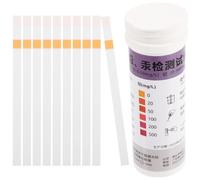 MAJORMENCH Kit de Test Rapide de Métaux Lourds 10pcs Papier pour Eau Potable et Cosmétiques Détection Précise pour Usage Domestique et Bureau