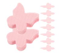 MAJORMENCH Lingettes pour Nettoyage et Soin des Ongles Forme Cœur pour Ongles 200 Feuilles en Coton Capacité Élevée Usage Salon