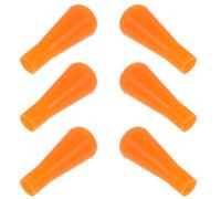 MAJORMENCH Lot de 10 Pointes de Flèches Caoutchouc Souple pour Tir à l'arc, Remplacements Sécurisés, Solide, Finition Élégante, Adapté aux Garçon et Filles et Adultes pour Pratique de Tir