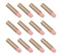 MAJORMENCH Lot de 12 Pinceaux de Maquillage Mini Yeux Lèvres, Pinceau Estompeur Portable en Poils Doux, Applicateurs Précis pour Voyage et Retouches Quotidiennes