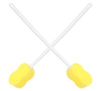 MAJORMENCH Lot de 2 Éponges de Bain 57X7X5 CM Long Manche Brosse Dorsale en Éponge Douce Exfoliation Corporelle et Nettoyage du Dos Usage Quotidien