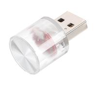 MAJORMENCH Lumière D'ambiance LED pour Véhicule Usb, Lampe Décorative Intérieure Facile à Installer, Légère en PC et Fer, pour Voiture et Ordinateur Portable