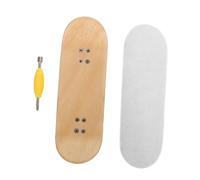 MAJORMENCH Mini Skateboard Set Érable avec Roulements de Dextérité pour Garçon Fille et Adolescents Glisse pour et Loisirs