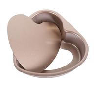 MAJORMENCH Moule à Gâteau Cœur Antiadhésif Moule à Pâtisserie Maison Multi-usage Pan de Cuisson Micro-ondes Sûr Facile à Démouler et Nettoyer pour Mariage Fête et Famille