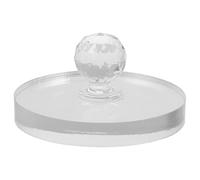 MAJORMENCH Outil de Pression pour Blush et Poudre Compacte en Plastique, Tampon Rond 5,7 Cm, Accessoire de Maquillage Pratique pour Retouche Rapide