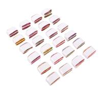 MAJORMENCH Papier à Spirales Buccales Coloré 24 Pcs - Accessoires pour Tours de Magie et Spectacles de Scène, Rubans Crépon Amusants pour Fête, Gadget Léger et Original pour Magicien