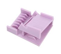 MAJORMENCH Peigne de réglage pour tondeuse à cheveux professionnelle en ABS violet avec design de positionnement pour réparation des cheveux fendus, facile à utiliser en salon de coiffure
