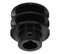 MAJORMENCH Poulie à Double Gorge de Remplacement pour Pompe à Eau Moteur Essence Poulie de Courroie V-belt et Précise Compatible avec Arbres Résistante à Usure pour Fonctionnement Fluide