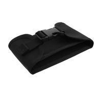 MAJORMENCH Sacs de lestage pour la plongée en Nylon Noir, capacité 2-3 kg, avec Boucle Rapide et Fixation Ceinture, pour plongée sous-Marine récréative