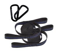 MAJORMENCH Sangles de Fixation pour Hamac et Balançoire en Polyester Léger Boucles, Kit Facile à Installer pour Arbres, pour Randonnée et Voyage, 1 Set