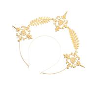 MAJORMENCH Serrage-tête Rétro en Fer Doré Élégant pour Mariage Classique, Accessoire pour Cheveux Chic Créant des Coiffures Sublimes pour Demoiselles D'honneur