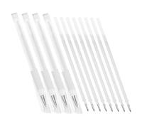 MAJORMENCH Stylo Beauté Blanc Étanche pour Cartographie Sourcils et Lèvres, 12 Pièces, Feutre Tracage Peau Précision Professionnelle, Usage Salon de Beauté et Tatouage