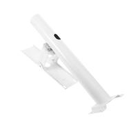 MAJORMENCH Support de Poteau de Lampadaire pour Panneau Solaire, Support à Bras Unique pour Panneau Solaire, Blanc, 49x35x15cm, pour Usage Extérieur et Rural, Résistant aux Intempéries,