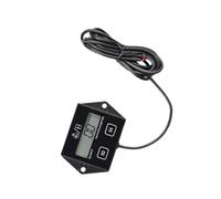 MAJORMENCH Tachymètre Numérique Compteur Horaire pour Moto avec Écran Lcd, Batterie Remplaçable, Design Inductif, Tension 3v, Précision 0,1hrs et 10rpm Fiable pour Moteur à Essence