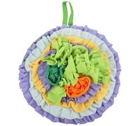 MAJORMENCH Tapis de Fourrage Interactif en Peluche pour Lapins et Hamsters, d'alimentation Décoratif pour Attirer L'attention et Combattre L'ennui