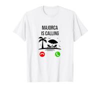 Majorque appelle un voyage de vacances souvenir drôle d'été T-Shirt