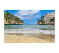 Majorque - Cala Santanyí，1000 Pièces Puzzle pour Adultes Enfants Adolescents, Intelligence Soulagement du Stress Divertissement Bois Jouets Bricolage Anniversaire（75x50cm）-AK53