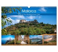 Majorque - Perle de la mer Méditerranée (calendrier mural 2026 DIN A3 paysage) - Calendrier mural CALVENDO 12 mois