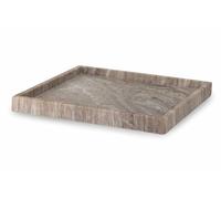 Bloomingville - Majsa Tray L35 Brown Marble Bloomingville
