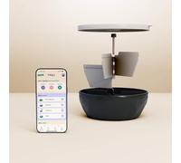 maju Bol Noir sans BPA avec 3 Compartiments + 1 bilan nutritionnel | Perte de Poids et rééquilibrage Alimentaire | Hermétique, Résistant au congélateur et Lave-Vaisselle | Made in France