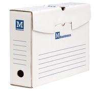 Boîte d'archive - MAJUSCULE - 34x25 cm - Dos 10 cm - Paquet de 10 - Carton ondulé rigide